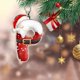 thumbnail image 5 of Fiudx Decoraciones navideñas para interiores 26 adornos navideños con 26 letras, adornos rojos para árbol de Navidad, adornos colgantes con letras, adornos para árbol de Navidad con alfabeto para el, 5 of 7