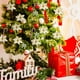 thumbnail image 4 of Adornos para árbol de Navidad, flores artificiales con purpurina, copo de nieve colgante, bola de Navidad, bastón de caramelo, estrella para decoración del árbol de Navidad, 4 of 4