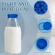 thumbnail image 4 of 50 Tapones de Plástico Azules para Botellas, de Rosca, 37.5 mm de Diámetro Interior. Tapas para Botellas y Jarras con Precinto de Seguridad. Tapones de Repuesto., 4 of 9