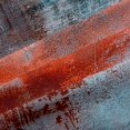thumbnail image 5 of Homewish Watercolor Grid Blackout Curtains,Classic Abstract Geometric Curtains Pack of 2 (42x84 Each),Red, 5 of 6