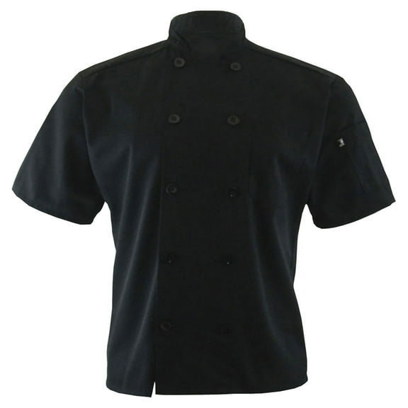 Edwards Garment 10 Button Short Sleeve Chef Coat, Style 3306