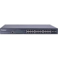 thumbnail image 2 of GeoVision 24-Port Gigabit 802.3at Web Management PoE Switch GVAPOE2411, 2 of 3