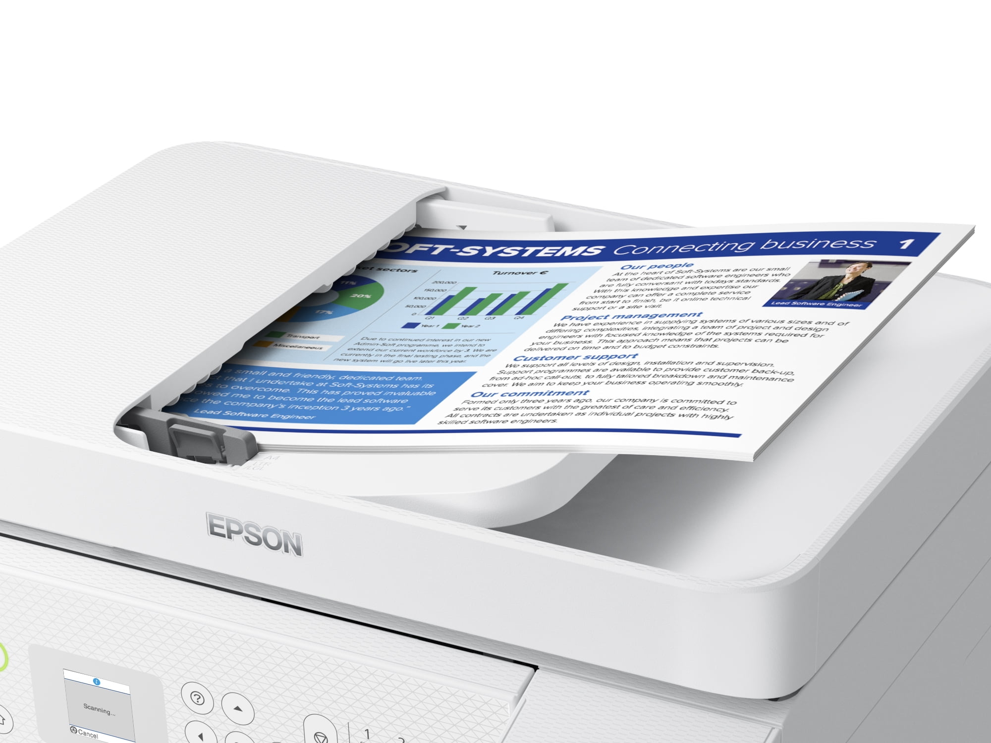 ▷ Epson EcoTank ET-M16680 Jet d'encre A3 4800 x 1200 DPI Wifi