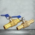 thumbnail image 6 of 16mm Brass Barb Switchs Secure Connection Secure & Brass Shut-off Connectors Enhanced Water Flows Control, 6 of 7