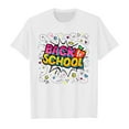 thumbnail image 4 of LUOGENLI Shirts for Girls 10-12 Kids School Season Back to School Season Printed Casual Short Sleeve Top T Shirt Tops for Girls 14-16 Trendy Cute Summer Tops for Girls 12-14 4-5 Years, 4 of 7