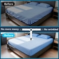 thumbnail image 6 of AGALI 4 Pack Adjustable Elastic Straps with Metal Clips, Bed Sheet Fasteners, Bedding Suspenders for Mattress Covers, Bed Corner Holders and Keepers, 6 of 6