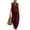 BPQ42-Wine, variant on Lumtrix Womens Linen 2 Piece Sets Sleeveless V Neck Top Wide Leg Pants Loose Fit Outfits Dressy Dressy Casual Matching Set Wine L