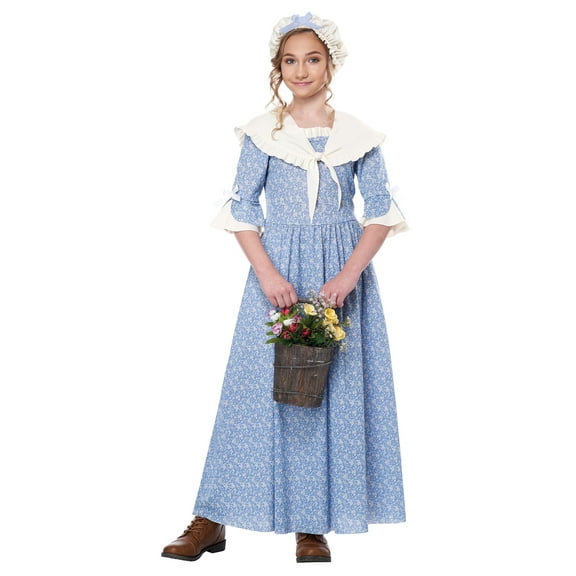 Colonial Village Girl Child Costume