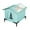 Light blue, variant on Nallwabiu Weatherproof Insulated Outdoor Cat House, Heated Shelter with Seamless Base for Feral Cats, Winter Waterproof Warm Cat House Outdoor (Grey, 16.5”x12.6”)