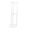 thumbnail image 4 of Mesa auxiliar de acrílico transparente, mesa auxiliar pequeña para bebidas, decoración para espacios pequeños, mesita de noche de acrílico, fácil mont, 4 of 8