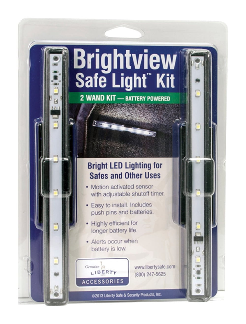 foragte offer Præferencebehandling Liberty Safe 9014528 Brightview White Safe Light Kit - Walmart.com