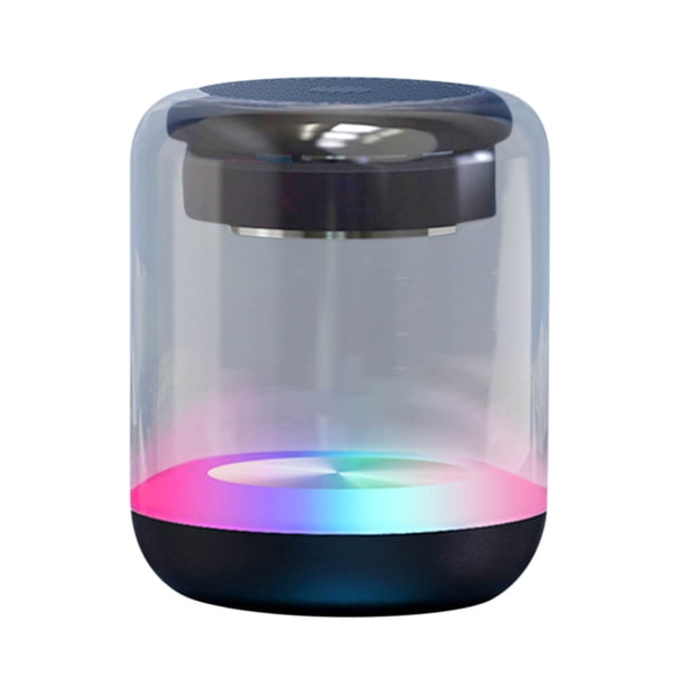 Pisexur Electrónica para Hombres Altavoz Bluetooth de Vidrio Colorido Soporte de Reproducción Teléfono Celular Bluetooth Manos Libres Llamadas Electrónica para Niños, Organizador de Electrónica