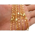 thumbnail image 2 of 1PCS 16-30inch 18KGF Gold Double Water Wave Necklace Fashion Jewelry Necklace, 2 of 3