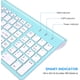 thumbnail image 3 of Combo de teclado y mouse inalámbricos, Cimetech, conjunto de teclado y mouse inalámbricos compactos de tamaño completo, diseño ultrafino y elegante de 2.4 G para Windows, computadora,, 3 of 7
