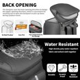 thumbnail image 4 of Mochila térmica LTINVECK aislante e impermeable, mantiene el frío hasta 20 h, gris, 4 of 7