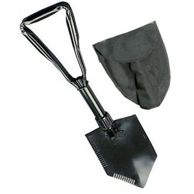 HD TRI-FOLD SHOVEL - with canvas holder (4X4 OFF-ROAD VEHICLES)