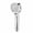 Silver, variant on SteadlineHigh Pressure Shower Head with Filter 5 Spray Modes Water Saving Rainfall Massage Bathroom Faucet Attachment Chrome Finish Easy Install Water Booster for Low Flow Showerheads