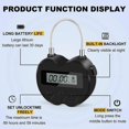 thumbnail image 5 of Electronic Timer Lock with LCD Display, Waterproof USB Rechargeable Multifunction Time Lock for Travel, 5 of 5