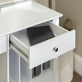thumbnail image 3 of Manor Park Modern Simple Wood Computer Desk - White, 3 of 8