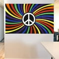 thumbnail image 2 of 1PC Lesbian Rainbow Flag Classic Gay Pride Flag Polyester Gay Lesbian Peace Flag for Party Festival Use (Colorful), 2 of 8