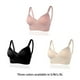 thumbnail image 5 of Minnieouse Sujetador de lactancia para mujer, sujetadores de maternidad para embarazo, ropa interior inalámbrica de forma Natural con hebilla Ropa interior Negro L, 5 of 6