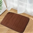 thumbnail image 3 of PAVEOS Bath Mats for Bathroom Bathroom Kitchen Absorbent Velvet Memory Foam Non-Slip Floor Mats Rectangular Shape Absorbent Microfiber Bath Rug Bath Mats for Bathroom Floor Rugs E, 3 of 5