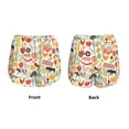 thumbnail image 3 of KLL Farm Pattern Shorts Women,Athletic Shorts High Waisted Running Shorts Pocket Sporty Short Gym Elastic Workout Shorts-Large, 3 of 7