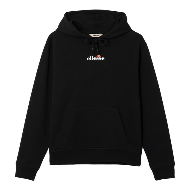 ellesse Sudadera con capucha para hombre - PERSHUTA 2, sudadera, capucha, logotipo, larga, monocolor Negro XL (X-Large)