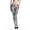 Gray, variant on Aloohaidyvio Terra and Sky Pants Plus Size,Women's High Elasticity High Waist Shiny Leather Skinny Pants