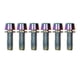 thumbnail image 5 of Sonducket Tornillos para vástago de bicicleta, 6 piezas, pernos hexagonales de montaje para elevador de manillar con arandela, reparación de ciclismo, Vistoso M6 2piezas Sonducket CBP471078, 5 of 5