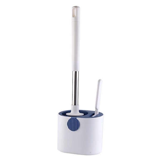 de soporte y escobilla para inodoro de pared para azul Gloria Cepillo de baño