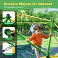 thumbnail image 4 of EUROCO 13FT Climbing Dome, Kids Jungle Gym Dome Climber, Outdoor Playground Climber Toddler Playset, 4 of 7