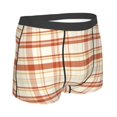 thumbnail image 3 of Daiia Minimalist plaid Men's Underwear Boxer Briefs, Cotton Stretch Moisture-Wicking Underwear-X-Large, 3 of 9