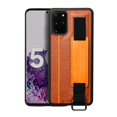 thumbnail image 1 of Leather Case Compatible With Samsung Galaxy S22 Ultra/s22+/s22, Shockproof Protective Cover With Wristband, 1 of 5