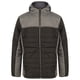 thumbnail image 1 of Finden & Hales - Chaqueta Acolchada en Contraste para Hombre (Negro/Gris Metal) Finden & Hales UTPC4174_blackgunmetalgrey, 1 of 3