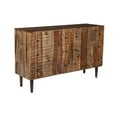 thumbnail image 4 of Porter Designs Waves Solid Sheesham Wood Dresser - Brown, 4 of 11