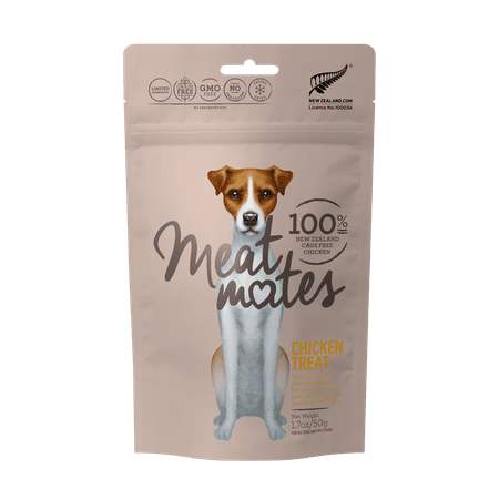 Meat Mates Chicken Freeze-Dried Dog Treats, 1.7 Oz
