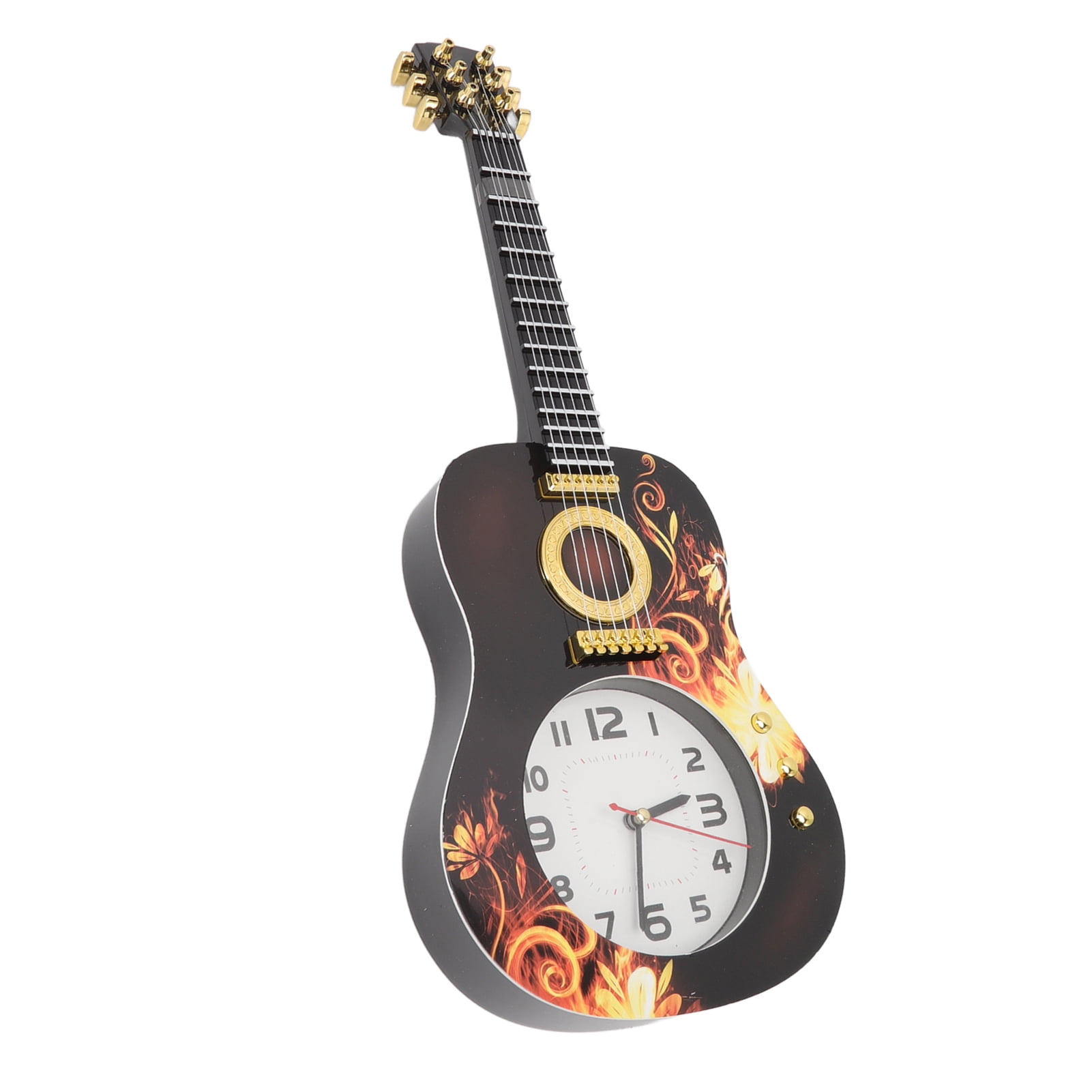 Decorative Wall Clocks Wall Clock Silent Simulation Ukulele Shaped