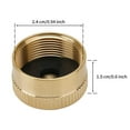 thumbnail image 4 of Hot Hot Brass Refill 1 LB Propane Bottle Gas Tank Cylinder Protect, 4 of 7