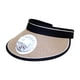 thumbnail image 5 of Sombrero de visera jinwen para mujer con ventilador USB Negro, 5 of 5
