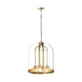 thumbnail image 2 of A&B Home Florence 4-Light Chandelier - 18"D x 18"W x 23.7"H - Gold, 2 of 5