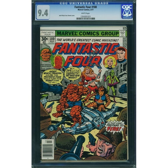 Fantastic Four #180 - CGC 9.4 Comic Book