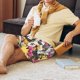 thumbnail image 5 of Fotbe Cute Cat Cartoon Pantalones Cortos de Pijama para Hombre, Ropa de Dormir, Pantalones de Pijama Cortos para Hombre-Medium, 5 of 6