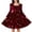 Wine, variant on LWNYDPLSD Xmas Dress Newborn Christmas Dress 6t Christmas Baby Clothes 12 Month Girl Clothes Toddler Girl 3t Baby Girl Winter Outfits, 2-3 Years
