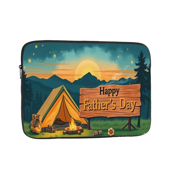 Laptop Sleeve Bag Compatible For iPad MacBook Air Pro Tablet Computer PC notebook Protective Fit in 10/12/13/14/15/16/17 inch Size Happy Father Day (1)