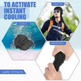thumbnail image 3 of 3 Pieces Helmet Liner With Neck Mask, Cooling Skull Cap Sweat Wicking Cap, 3 of 4