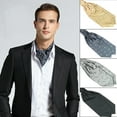 thumbnail image 4 of Trayknick Cravate Classique Colorée en Satin Soyeux pour Homme pour Mariage et Banquet Cravate Cravate Ascot, 4 of 13