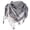 Black and White, variant on Checked Headwrap Shemagh Scarf for Muslims Arab Keffiyeh Headscarf for Arabian Dubai Neck Wrap Scarf
