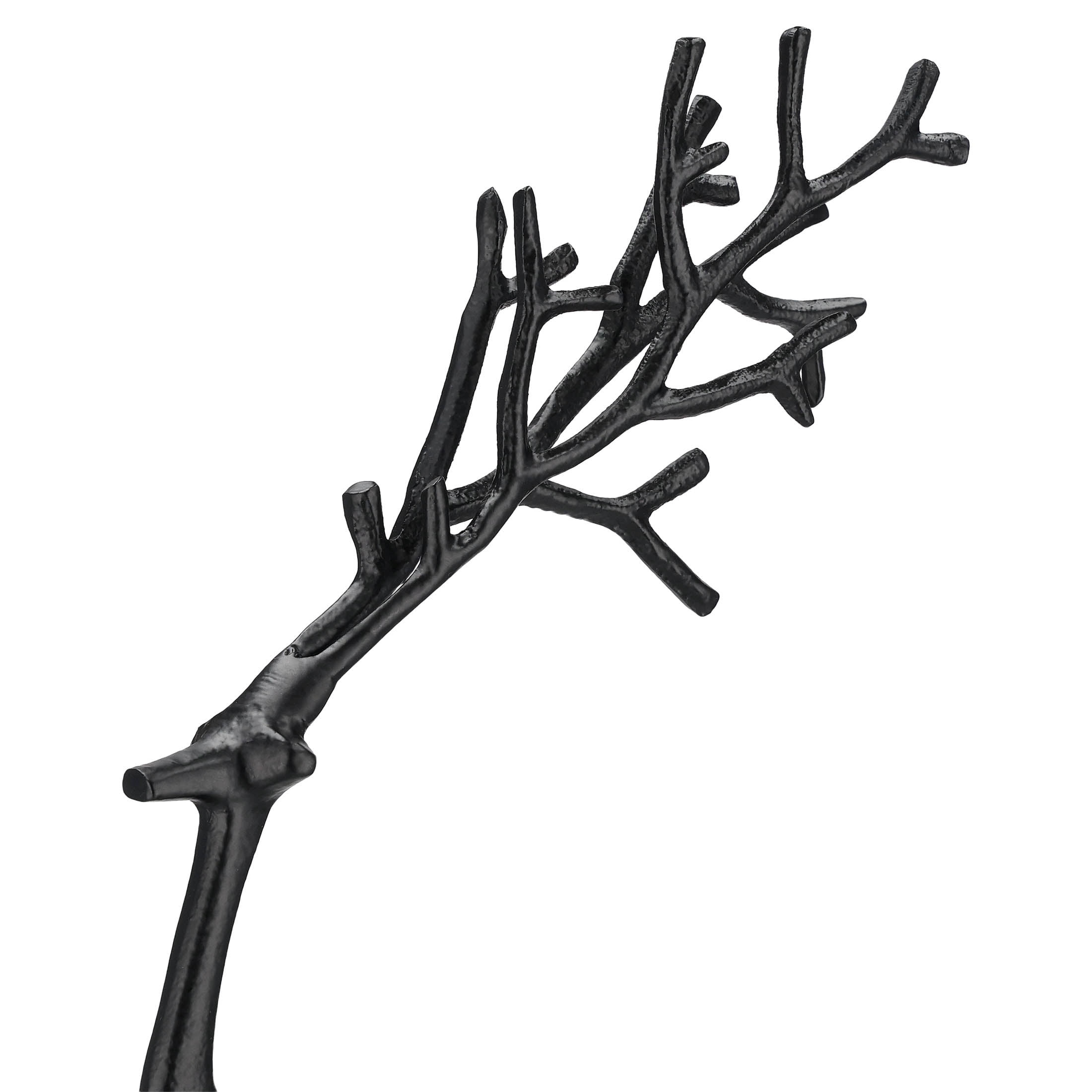 Large Metal Standing Deer Christmas Decoration, Black, 15.8", by Holiday Time