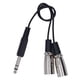 thumbnail image 2 of Cable Divisor De Audio, Cable Macho De 30 Cm Y 6,35 Mm Macho A XLR Macho Para Reproductores De DVD Ccdes Otros, 2 of 8